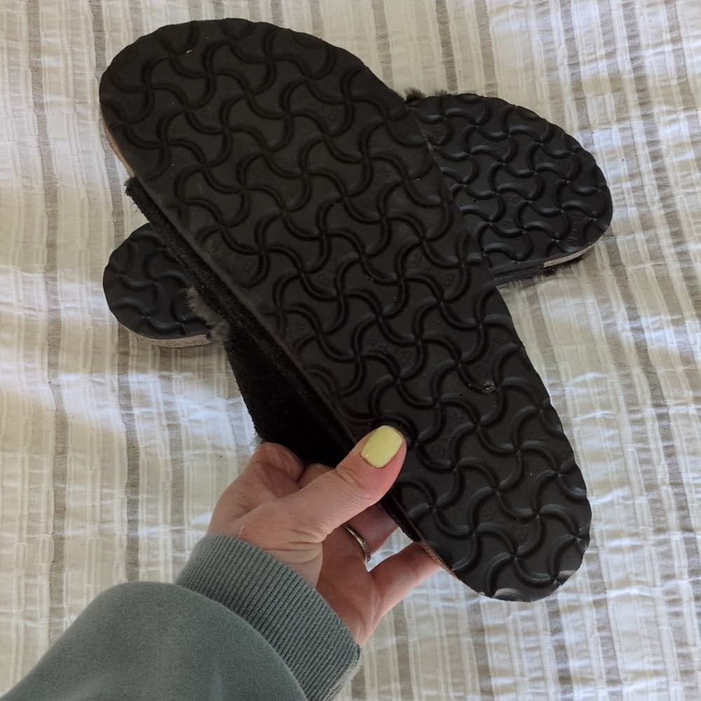 Birkenstock Arizona Mocha Shearling 42 - Picture 4 of 5